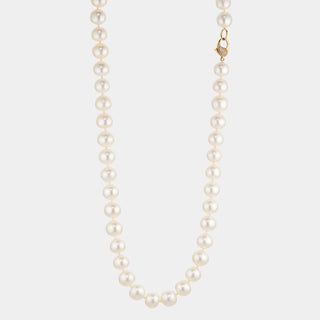 18" 10MM GENUINE FRESHWATER PEARL NECKLACE