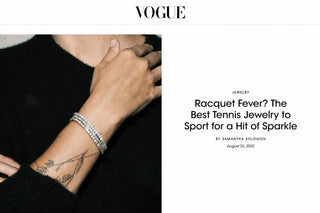 Vogue | Racquet Fever? The Best Tennis Jewelry to Sport for a Hit of Sparkle