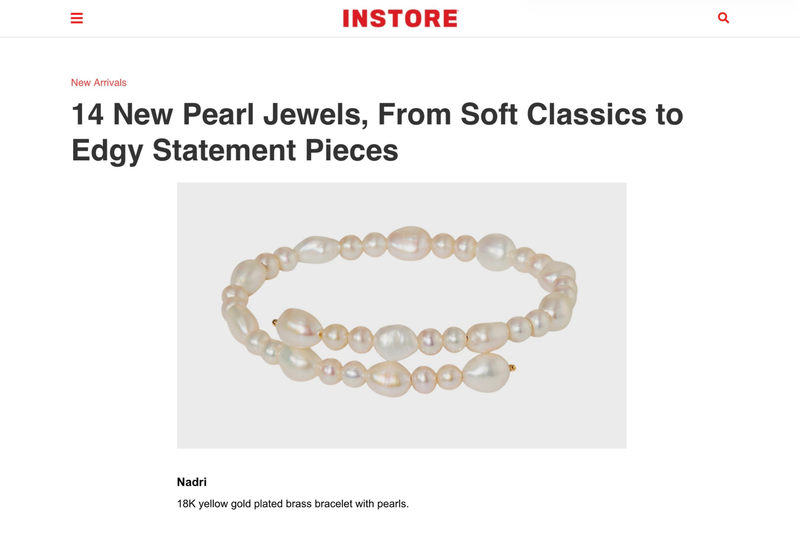 INSTORE Mag | 14 New Pearl Jewels, From Soft Classics to Edgy Statement Pieces