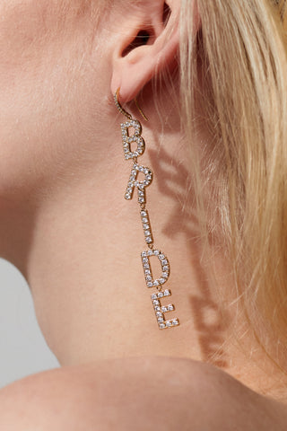 BRIDE LINEAR EARRINGS