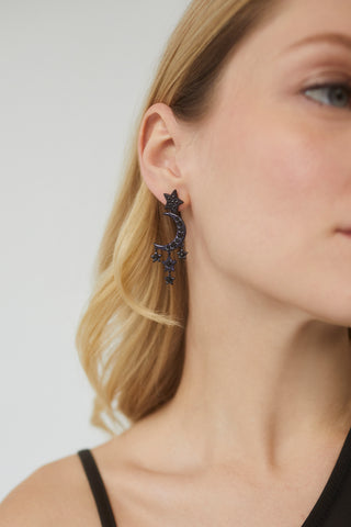 HAUNT COUTURE MOON AND STARS EARRINGS