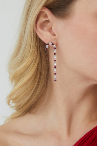 HOLI-DAZE CANDY CANE EARRINGS