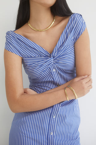 SUNLIGHT RIBBED NECKLACE