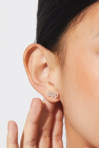 AJOA  GHOST SET OF EARRINGS
