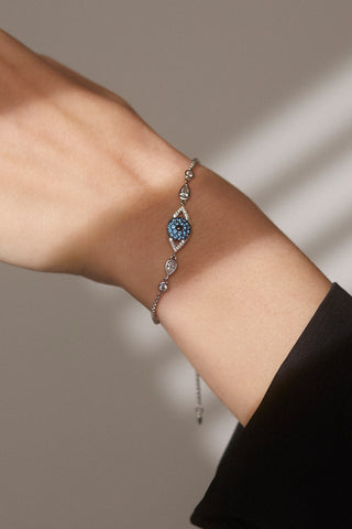 EYE SEA YOU EVIL EYE SLIDER BRACELET