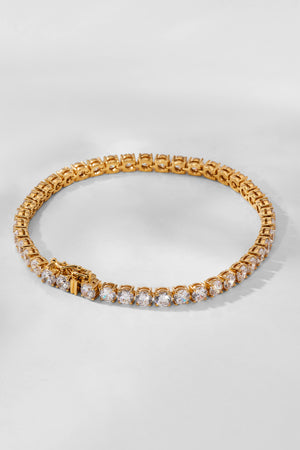 Perfect Tennis 4mm CZ 7.25" Bracelet
