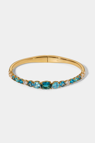 STELLAR MULTI STONE  HINGE BRACELET