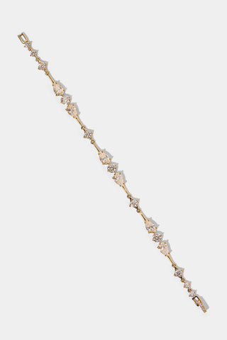 HERA LINE BRACELET IN GOLD PLATING