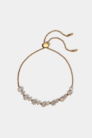 CELINE ADJUSTABLE BOLO BRACELET IN GOLD PLATING