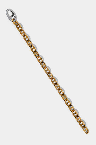 CELINE ANCHOR LINK BRACELET IN A TWO-TONE PLATING