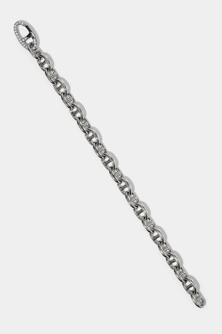 CELINE ANCHOR LINK BRACELET IN RHODIUM PLATING