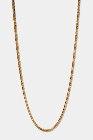 20" 18KT GOLD CUBAN CHAIN 2.75MM NECKLACE