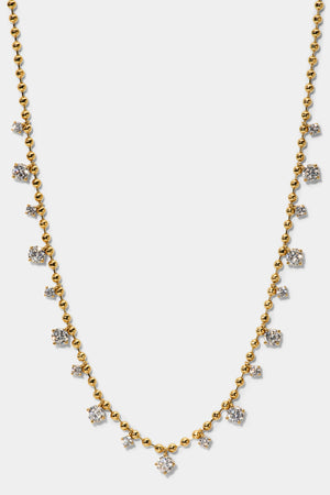 TWILIGHT CZ SHAKY COLLAR NECKLACE