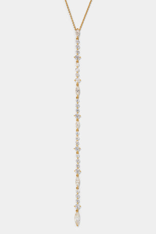 CASSI CZ EXTRA LONG Y NECKLACE