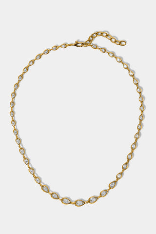 IT GIRL CHAIN COLLAR NECKLACE IN GOLD PLATING