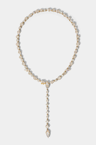 RIVIERA CONVERTIBLE Y NECKLACE IN GOLD PLATING