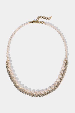 UNDER THE SEA DOUBLE LAYER NECKLACE IN GOLD PLATING