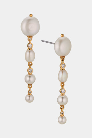 SIREN LINEAR DROP EARRINGS