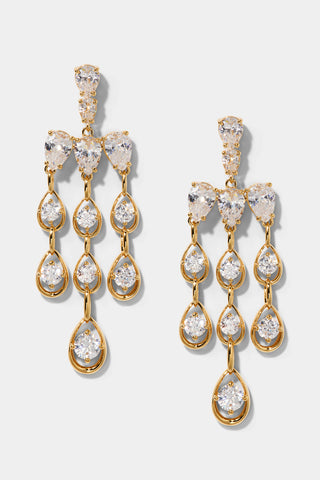 IT GIRL CHANDELIER EARRINGS IN GOLD PLATING