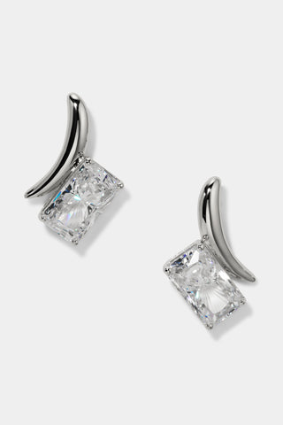 PHENOM EMERALD STUD EARRINGS