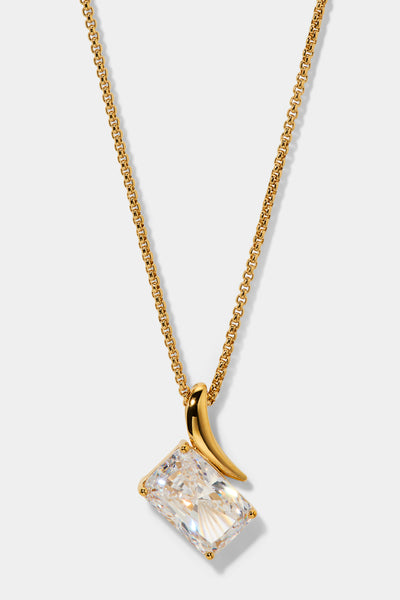 PHENOM EMERALD PENDANT NECKLACE – NADRI