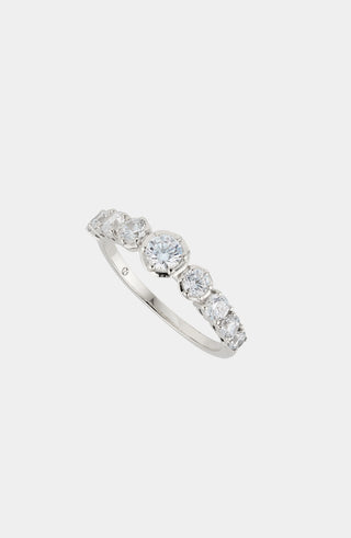 CLEO CZ PUNCTUATED RING