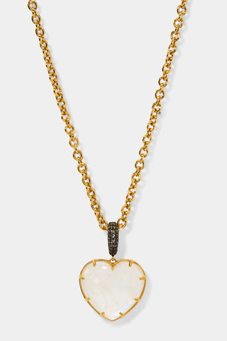 NADRI’S AU NATUREL HEART PENDANT NECKLACE