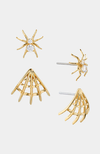 AJOA SPIDER SET OF EARRINGS