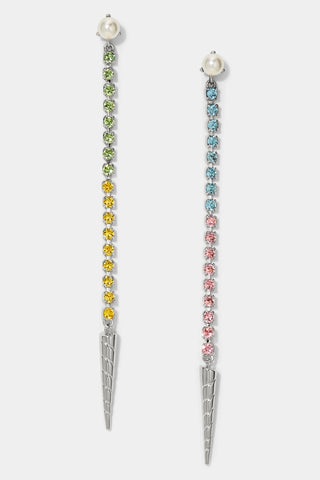 AJOA OCEAN BUBBLE LINEAR EARRINGS