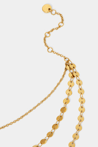 ROSALIA LAYERED COIN ANKLET