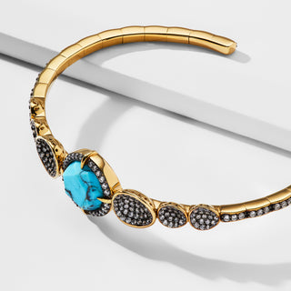 CAPRI TURQUOISE FLEXI CUFF