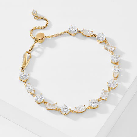 Invitation Only Large CZ Slider Bracelet