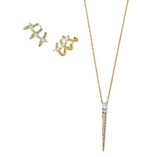 RAE NECKLACE AND EARRINGS GIFT SET