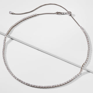 OVAL TENNIS NECKLACE