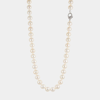 16" 8MM GENUINE FRESHWATER PEARL  NECKLACE