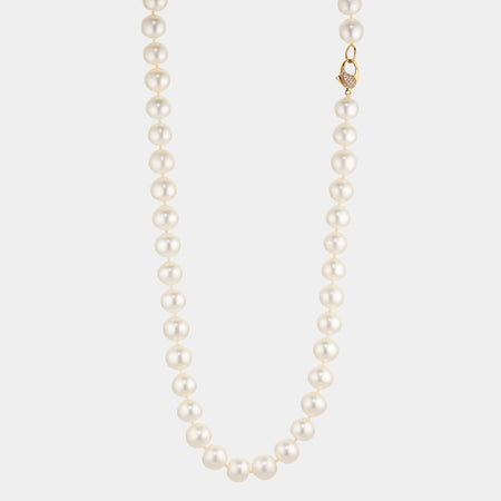 18" 10mm Genuine Freshwater Pearl Necklace
