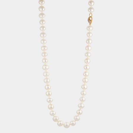 20" 10mm Genuine Freshwater Pearl Necklace