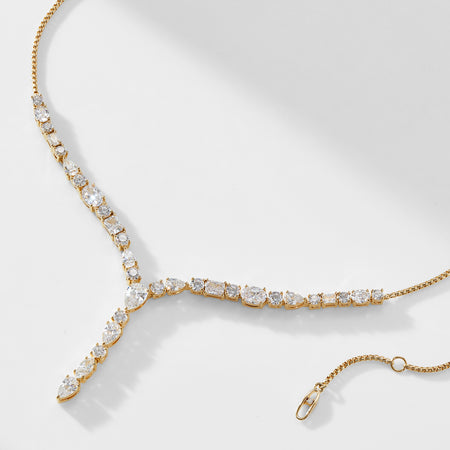 RSVP CZ Y NECKLACE