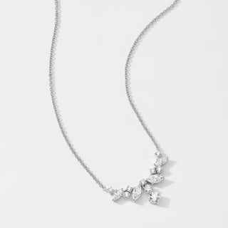 FLUTTER CZ SMALL FRONTAL NECKLACE