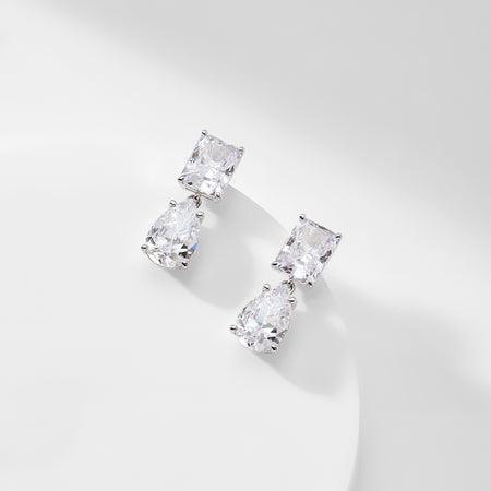SOLEIL CZ DROP EARRINGS