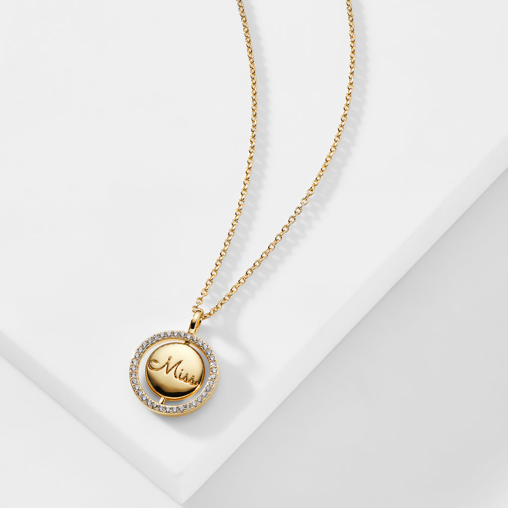 SMITTEN MISS MRS PENDANT NECKLACE – NADRI