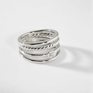 GOLDEN HOUR FAUX MULTI RING