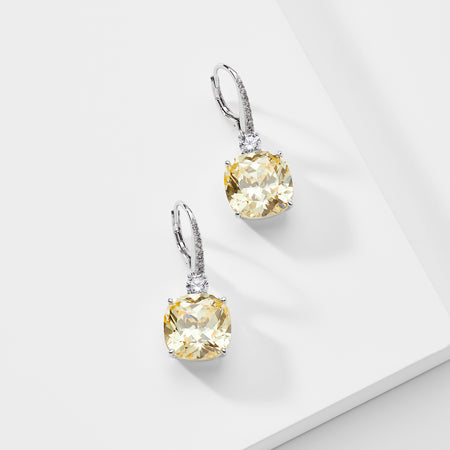 Soleil CZ Drop Earrings