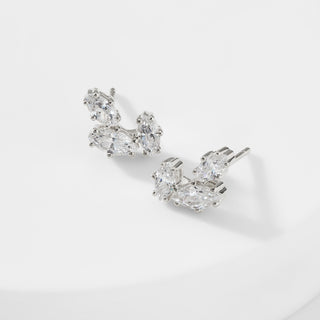 VOW MARQUISE CZ STUD EARRINGS