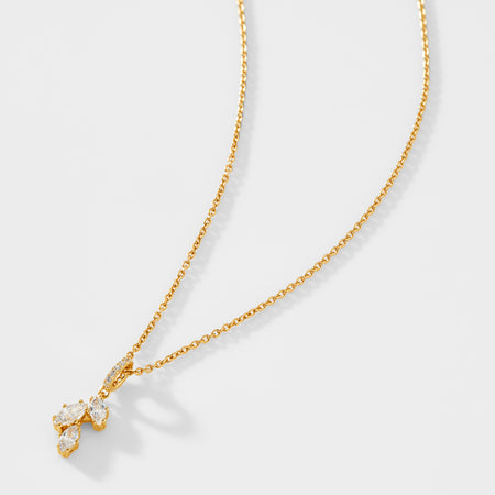 VOW MARQUISE CZ PENDANT NECKLACE